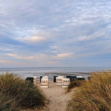 Nordsee Ferienwohnung Nord Dornumersiel Exterior foto