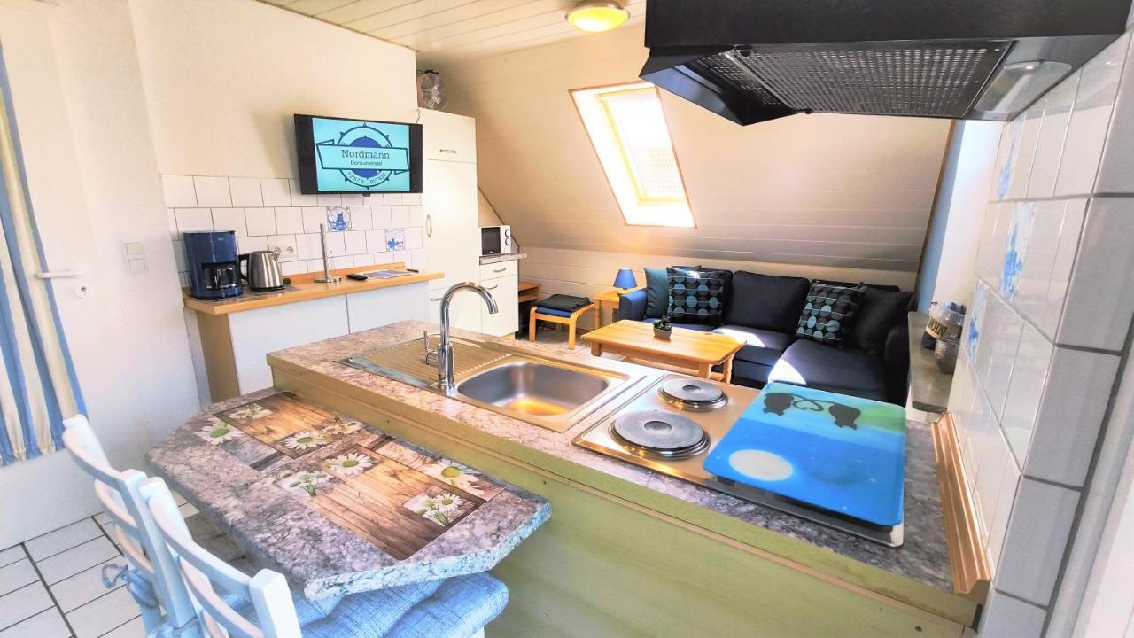 Nordsee Ferienwohnung Nord Dornumersiel Exterior foto